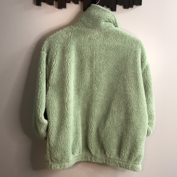 Ardene Shearling 1/2 Zip Pullover Size Large. - Picture 4 of 7